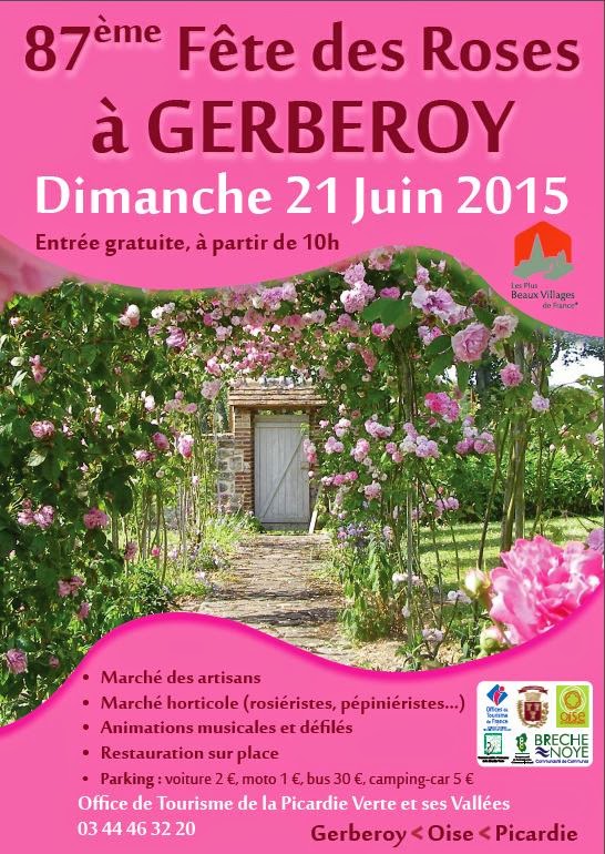 Fête des roses à Gerberoy, journées du patrimoine